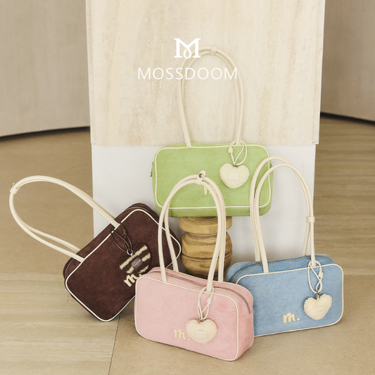 MOSSDOOM Maris Bag Women's Bag Single Shoulder Bag With Heart Pendant