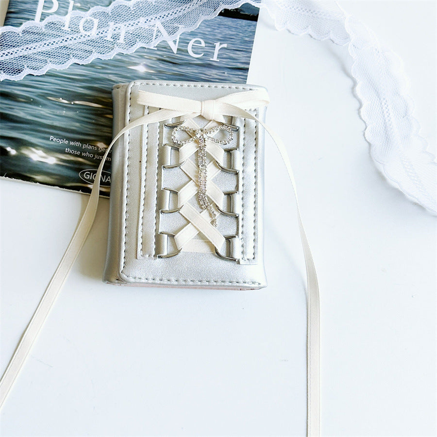 Woman Ribbon Wallet