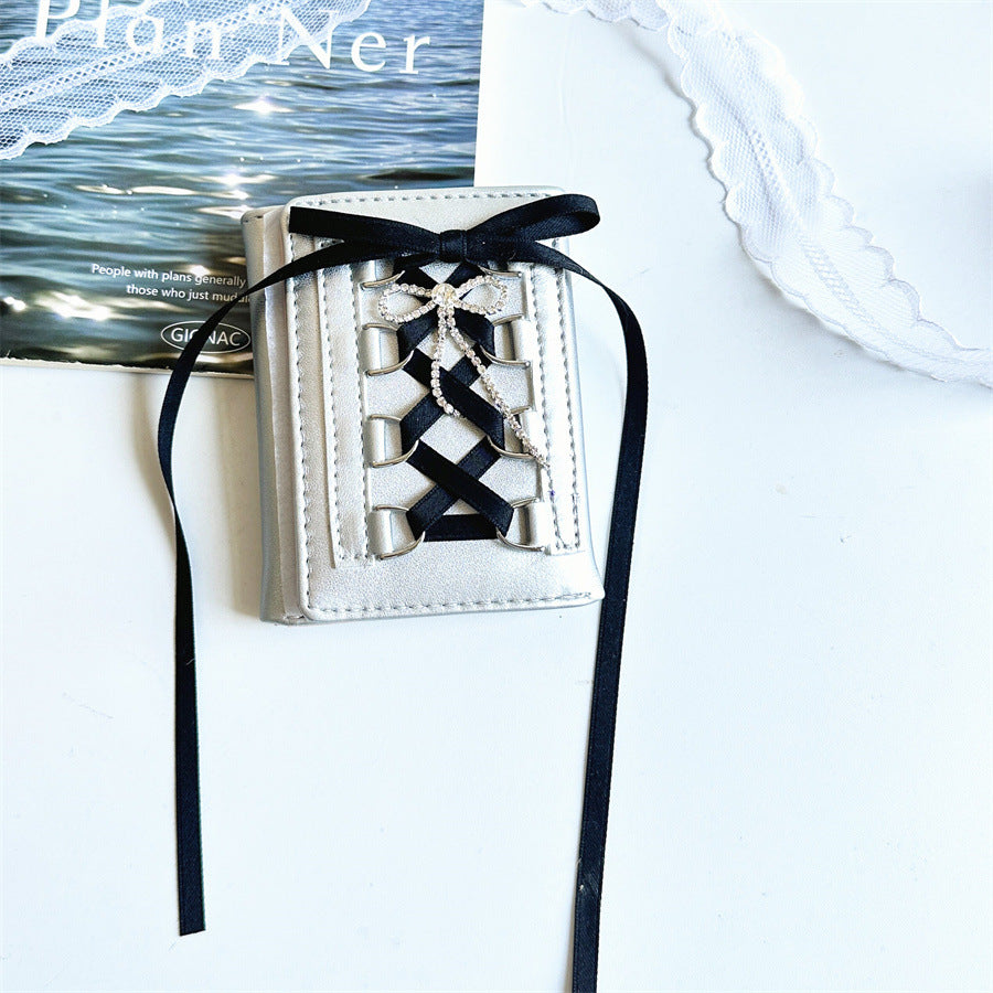 Woman Ribbon Wallet