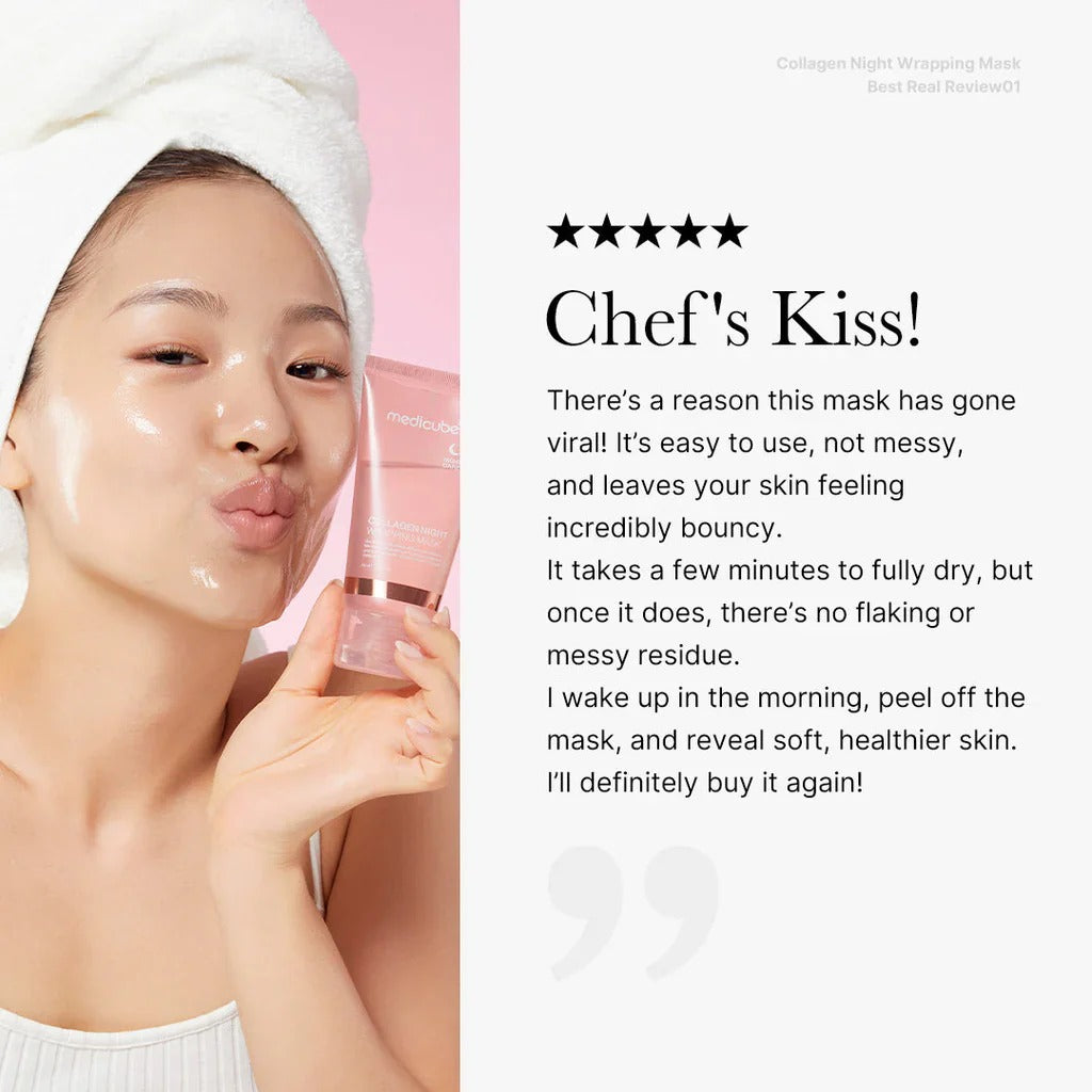 MEDICUBE - Collagen Night Wrapping Mask
