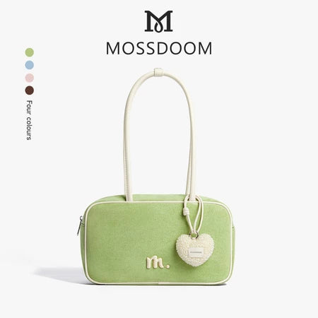 MOSSDOOM Maris Bag Women's Bag Single Shoulder Bag With Heart Pendant