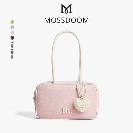 MOSSDOOM Maris Bag Women's Bag Single Shoulder Bag With Heart Pendant