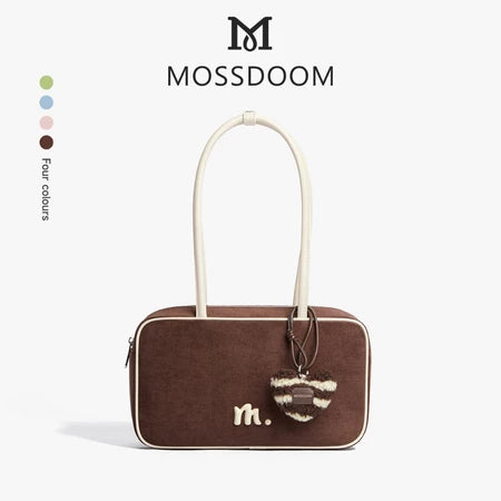 MOSSDOOM Maris Bag Women's Bag Single Shoulder Bag With Heart Pendant