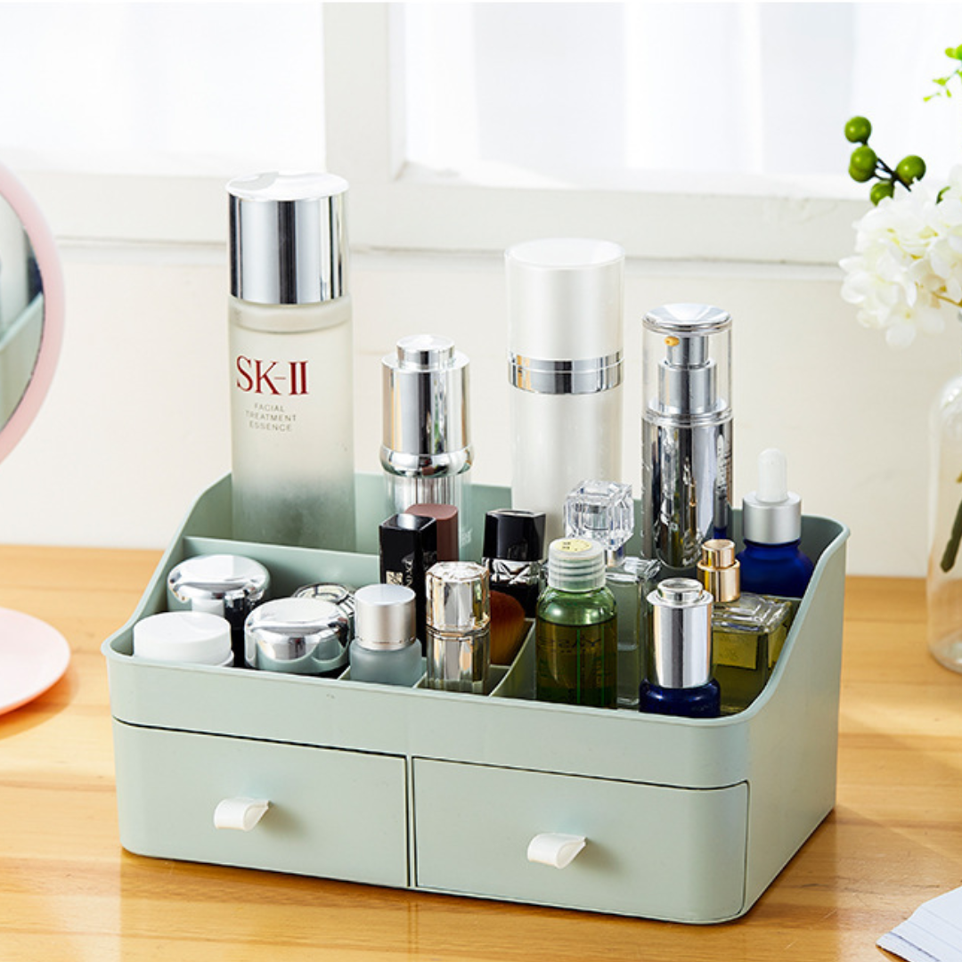 Two Drawers Makeup Organizer
