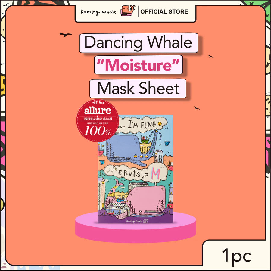 DANCING WHALE Moisture Mask Pack Plus