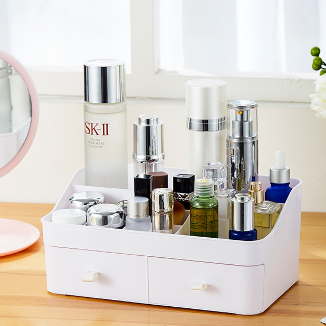Two Drawers Makeup Organizer